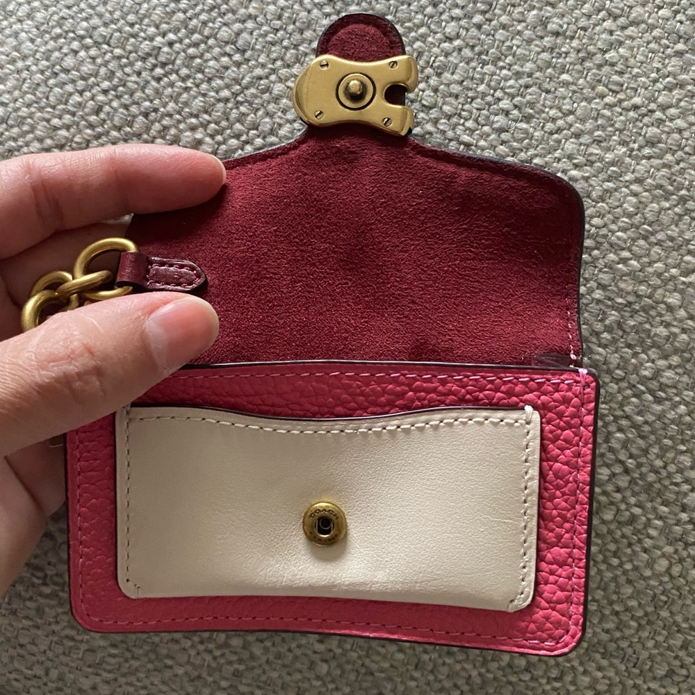 Coach Mini Tabby Key Charm - Picture 11 of 11
